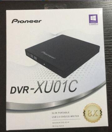 先锋DVR-XU01C外置USB光驱 CD/DVD刻录机 移动便捷