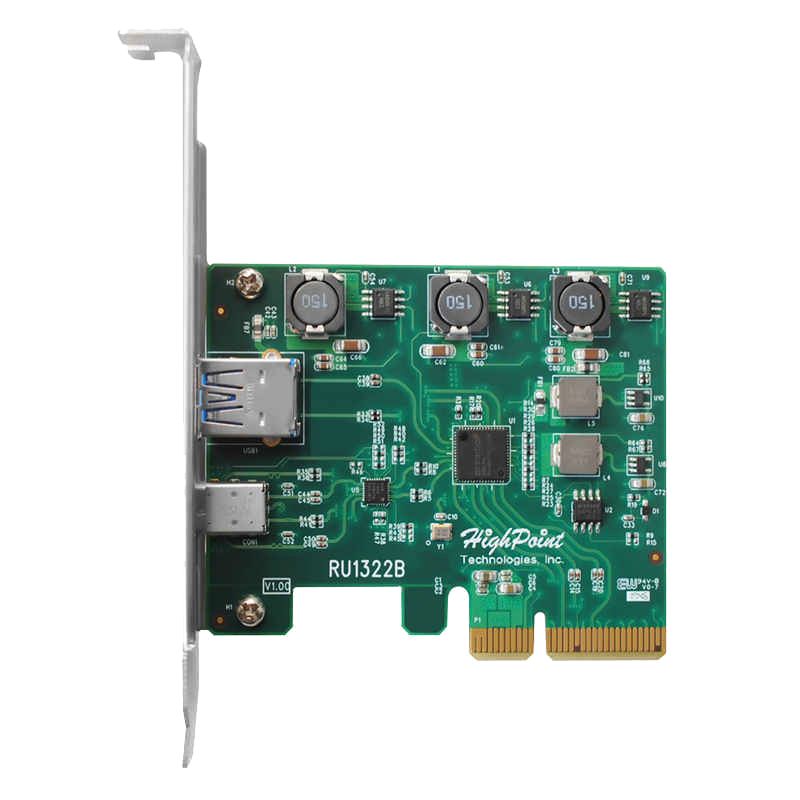 Type-c 扩展卡 HighPoint 火箭 RocketU 1322B USB 3.1 含发票