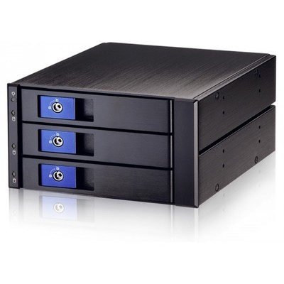SNT ST-301SS 3.5寸硬盘抽取盒 2转3模组 热插拔免螺丝设计