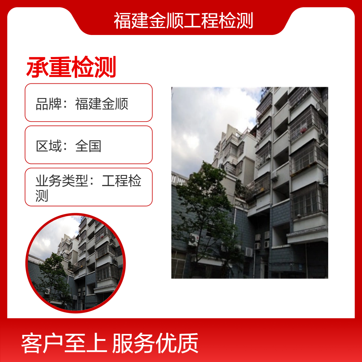 福建金顺厂房楼板承重能力检测鉴定 楼房改建加固 早排查早知道