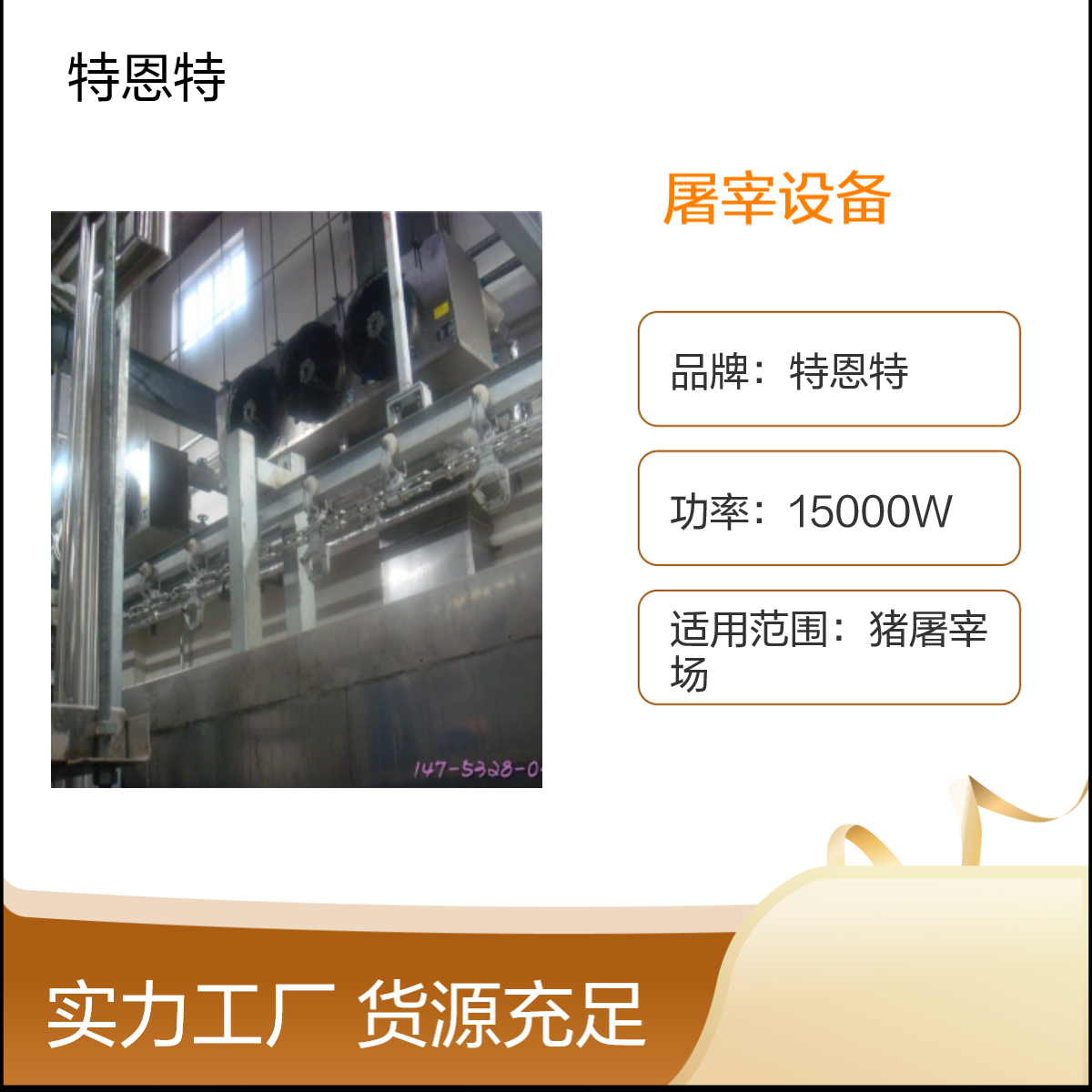 特恩特品牌猪屠宰场专用设备 免费设计规划 指导安装调试