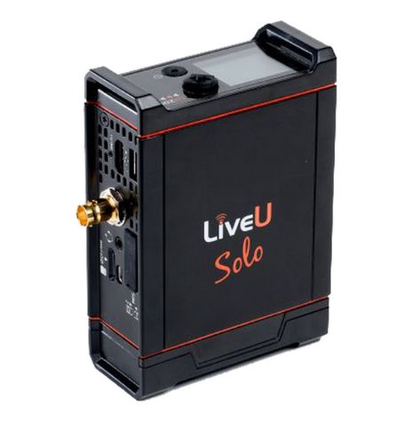 Liveu solo Sdi+Hdmi双接口 以色列进口4G高清 多卡聚合直播推流