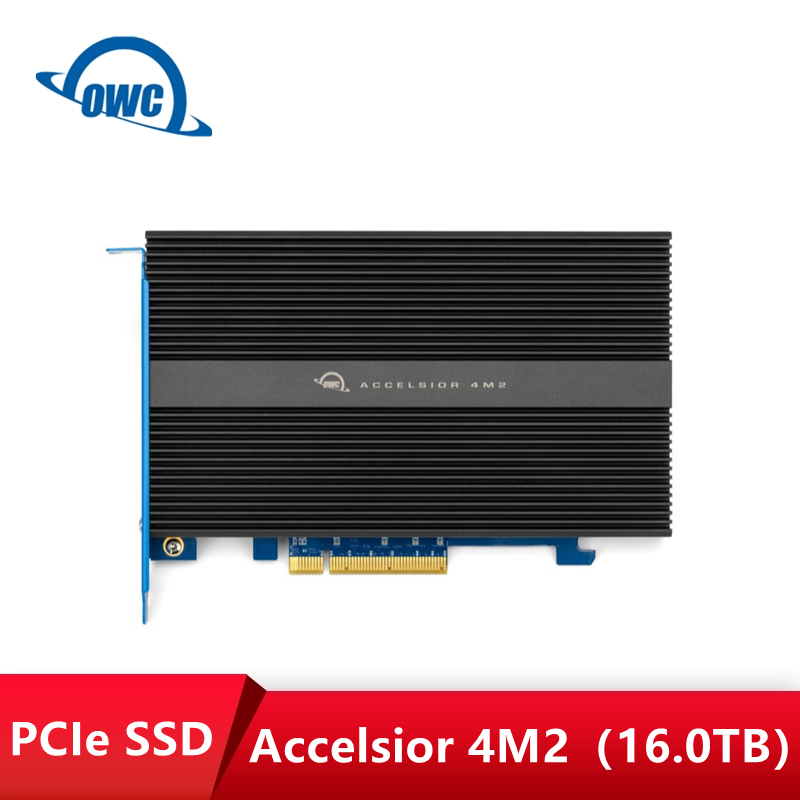 OWC Accelsior 4M2 固态硬盘PCIE卡16TB NVME SSD支持2019MAC Pro