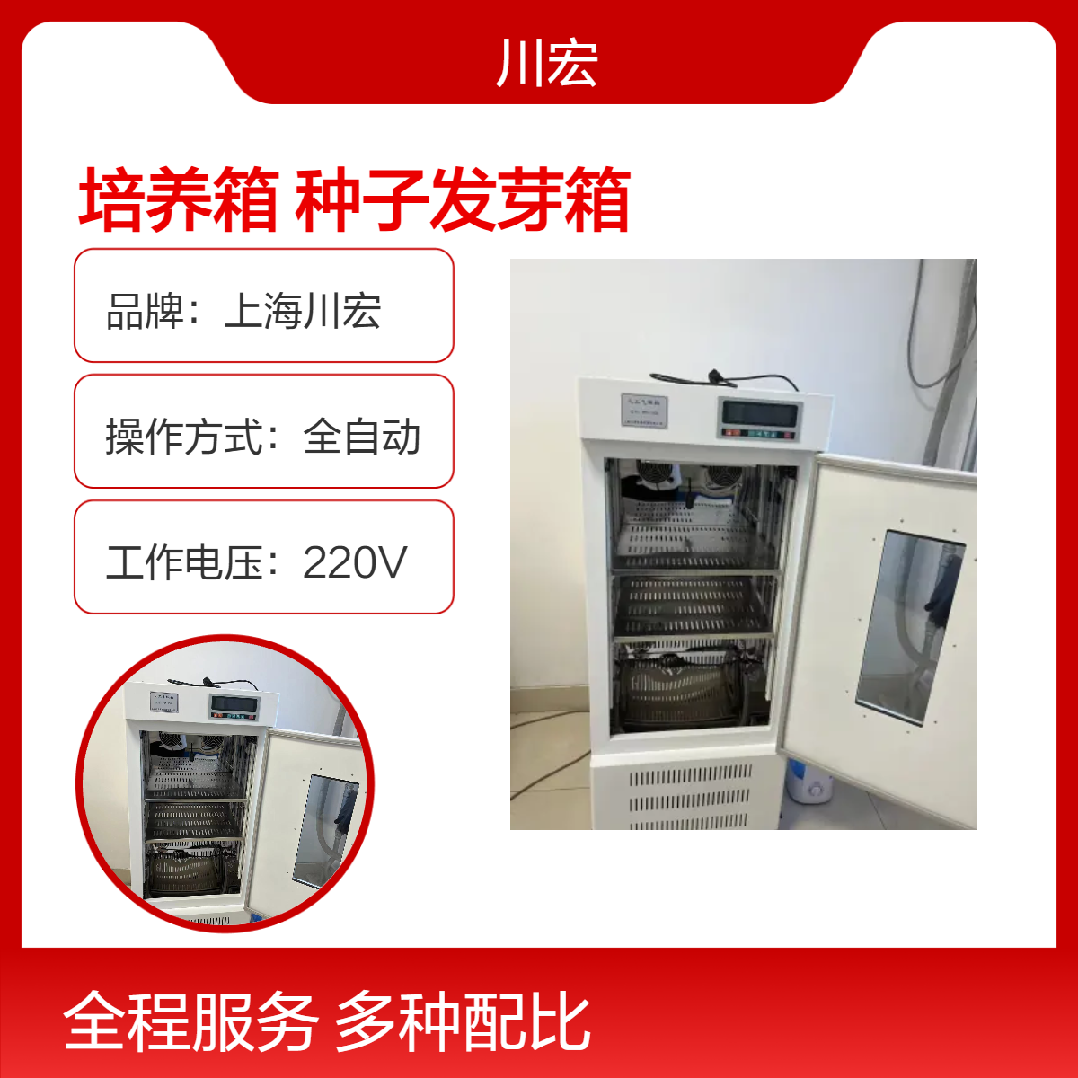 小容量恒温恒湿培养箱 HWS-250B 种子发芽箱100升