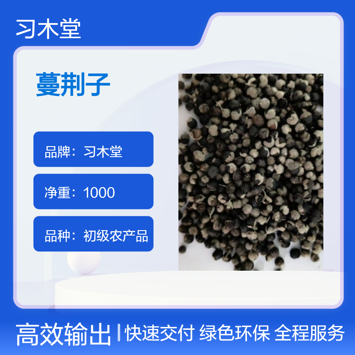 习木堂批发蔓荆子新货 无硫 正品 常年供应各种中药材