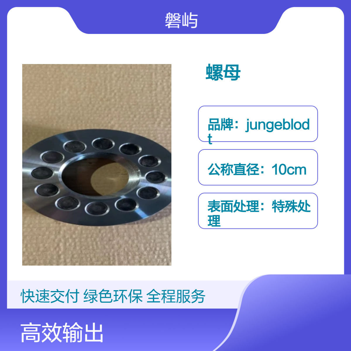 德国jungeblodt荣布劳特-紧固件-非标高强度螺栓