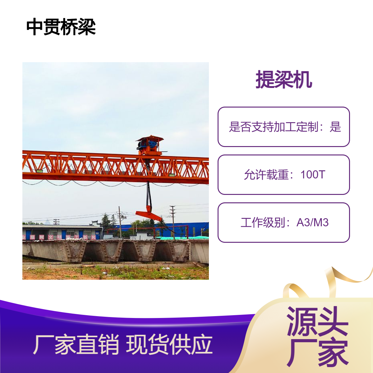 销售各吨位提梁机满足不同使用场景和吊装需求 可上门测量安装