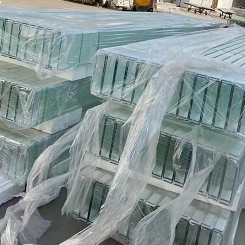 钢化玻璃厂家 装饰艺术玻璃 U型玻璃建筑