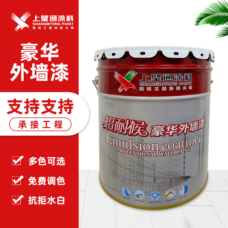 建筑外墙涂料漆 室乳胶漆防水防晒水性户外墙漆墙面补漆防霉涂料