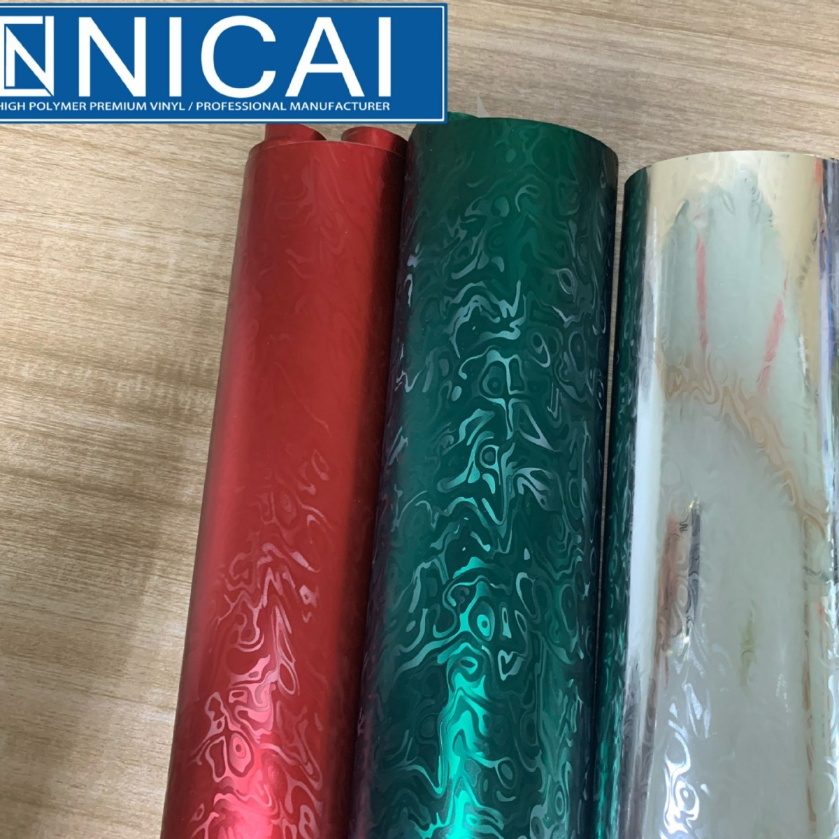 23跨境热销 汽车改色膜3D幽灵各色 18米红绿银蓝 工厂直销可切张