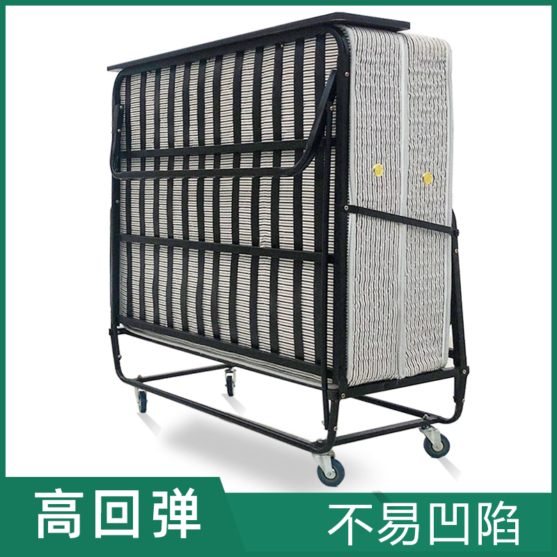 0A弹簧垫酒店加床折叠床 宾馆加床 家用临时加床单人床可折叠