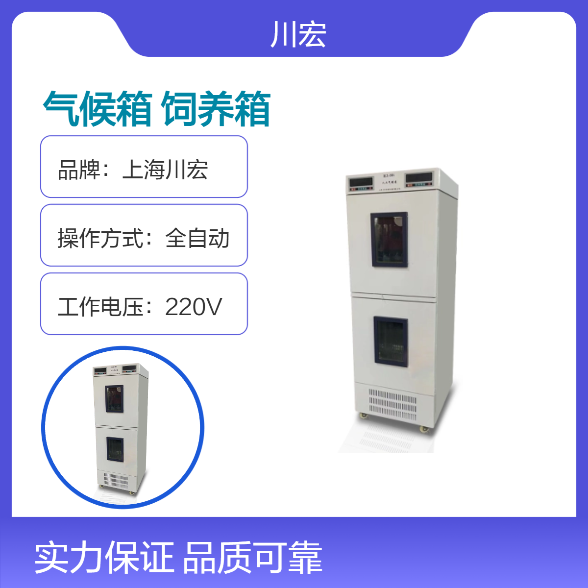 叠加式人工气候箱 RGX-100A 双温区小鼠饲养箱