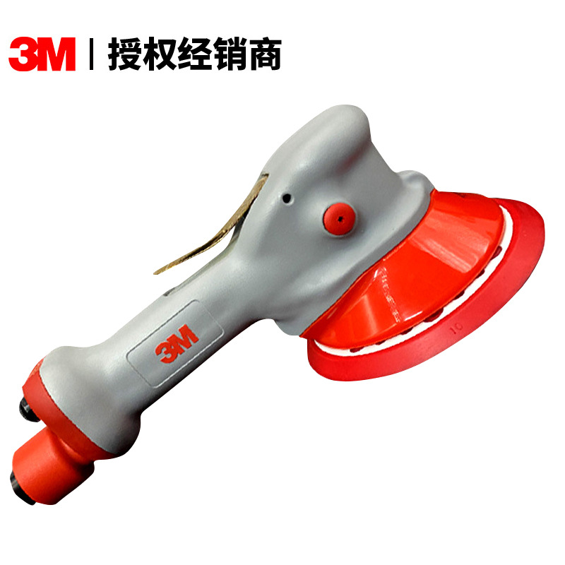 工厂批发3M气动28335打磨机6寸工业级打蜡抛光机器吸尘磨光角磨机
