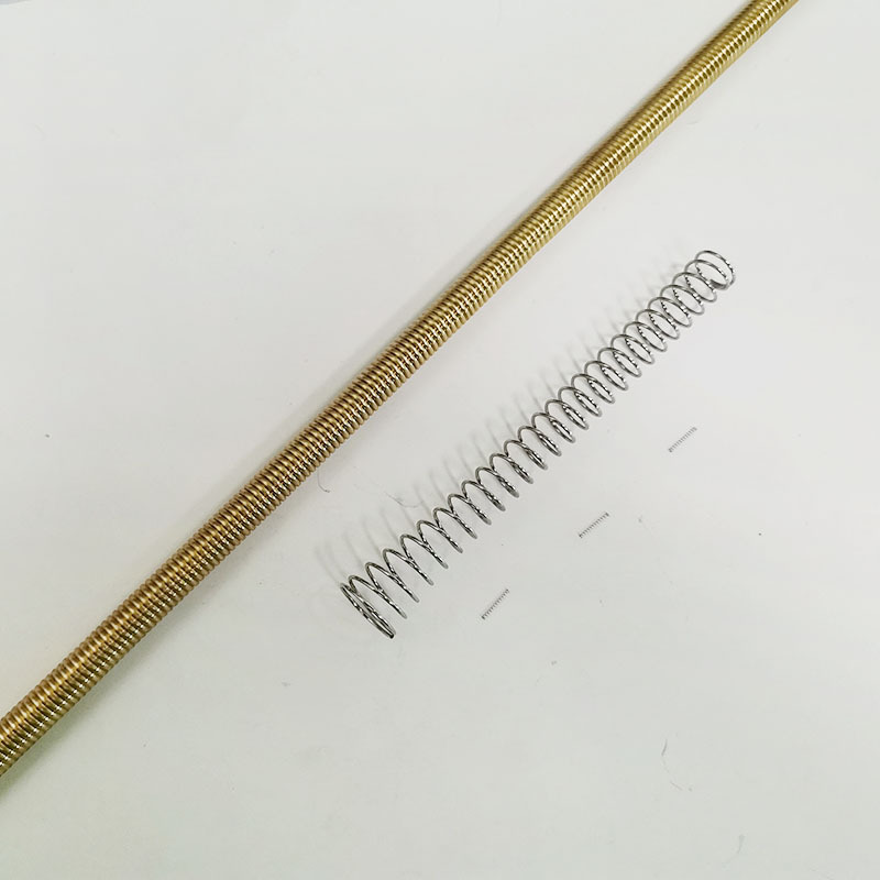 304不锈钢弹簧压缩回位弹力弹簧小线径螺旋直柱减震压力弹簧定 制