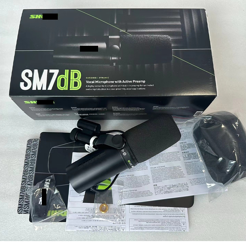 外贸高品质 SM7DB 有线动圈麦克风演出舞台卡拉OK主持直播专业话