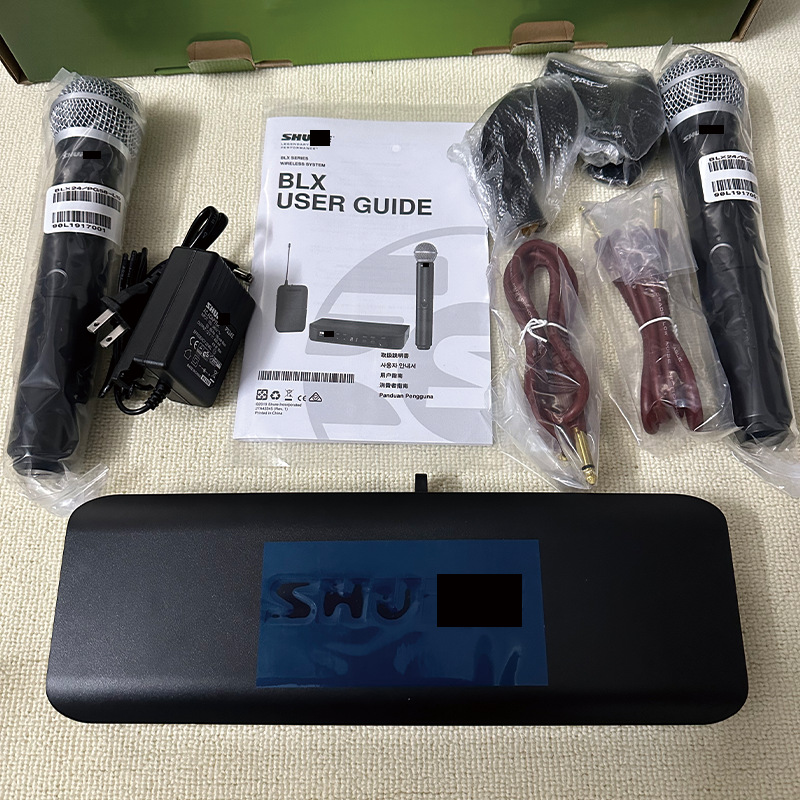 跨境外贸BLX288PG58无线麦克风演出舞台卡拉OK主持直播专业话筒