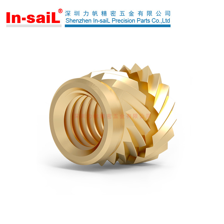 深圳厂家加工IUTB-M3 IUTC-M4热熔铜螺母超声波嵌件 规格齐全