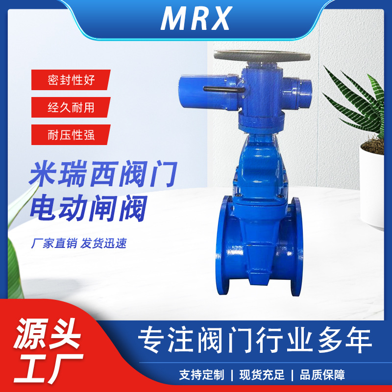 电动软密封闸阀 暗杆弹性座封闸阀 球墨铸铁闸阀 厂家Z945X-16Q
