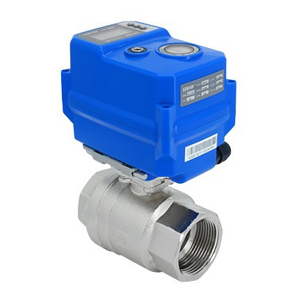 KLD200DC24VAC220V电动全通径球阀不锈钢球阀铜球阀螺纹球阀