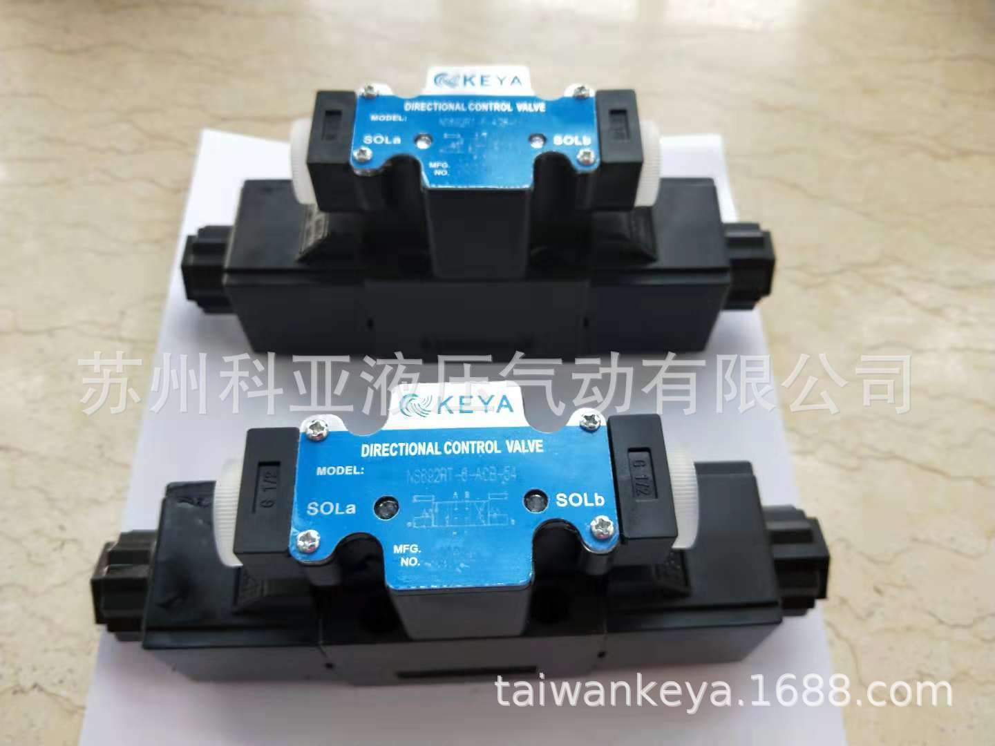 台湾KEYA电磁阀NS692R-6-ACB-50A NS692RT-6-AGB-54 船用液压阀