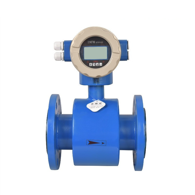 dn200电磁流量计 电磁流量计分体式 污水四氟电磁流量计智能
