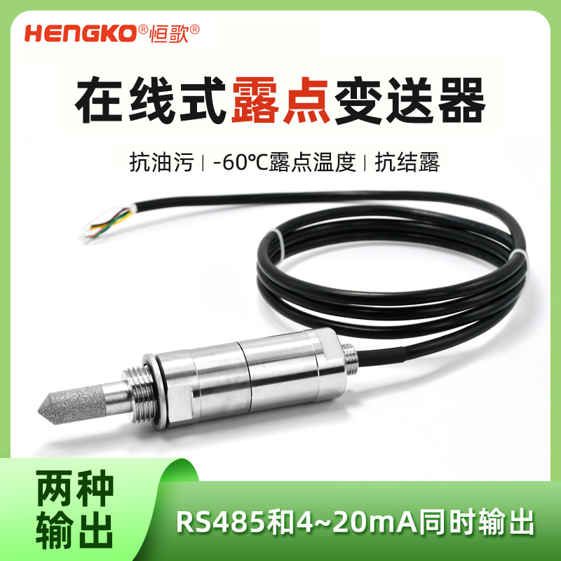 冷干机用露点仪两种信号输出工业级干燥机温湿度露点测量仪厂家