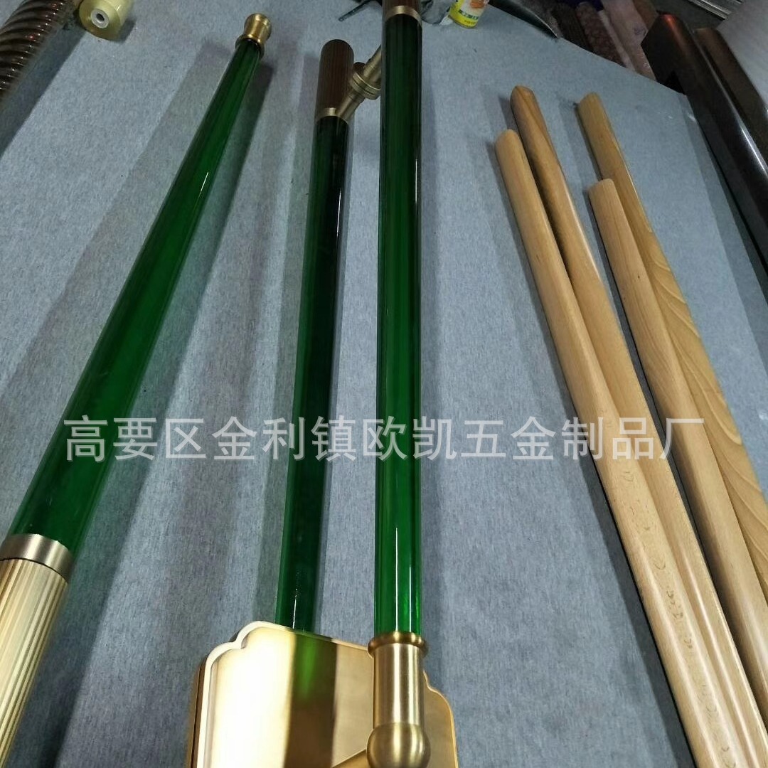 不锈钢大门拉手树脂玉石透明水晶玻璃门拉手酒店总统套房大门把手