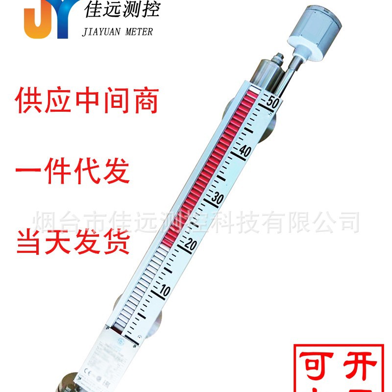 304316不锈钢磁耦合液位计带远传磁性开关磁翻板液位计水位计