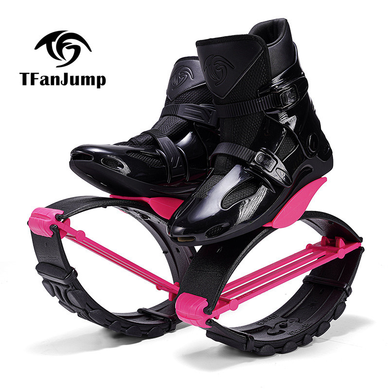 TFAN JUMP 弹跳鞋 健身训练弹跳鞋 成人减脂弹跳鞋 黑色