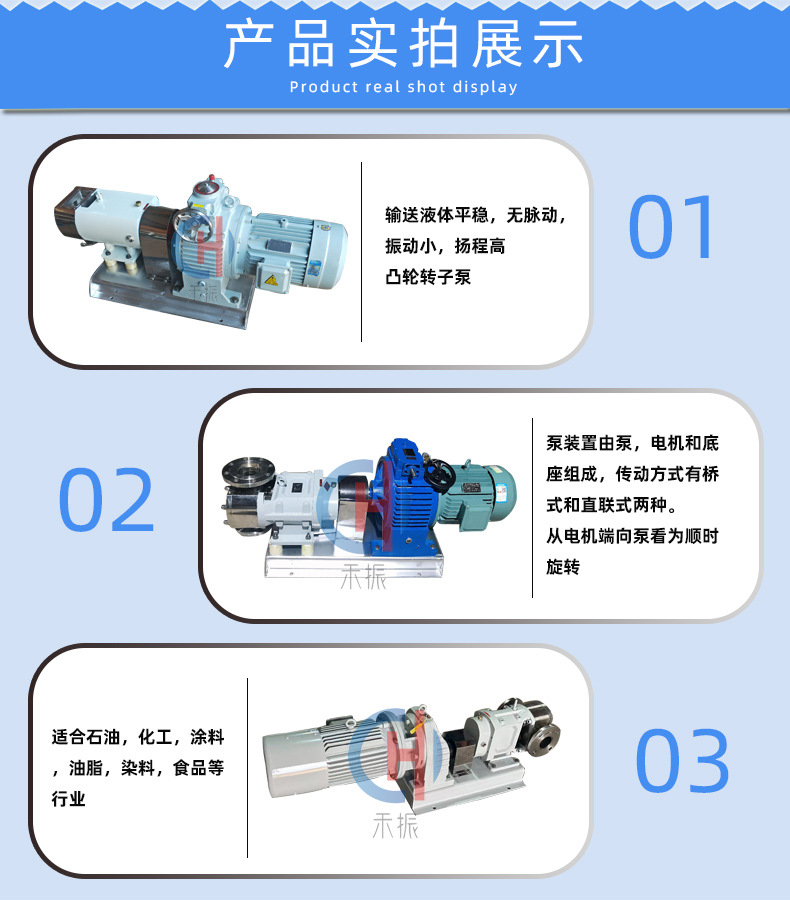 凸轮转子泵详情图
