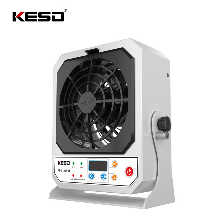 kesd凯仕德单头离子风机KF-21AW-6P工业除静电离子风扇静电消除器
