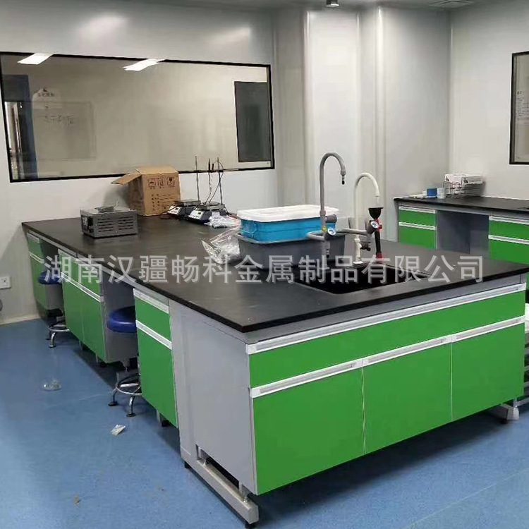 实验室操作台全钢中央实验台试验台 厂家全钢实验台工作台