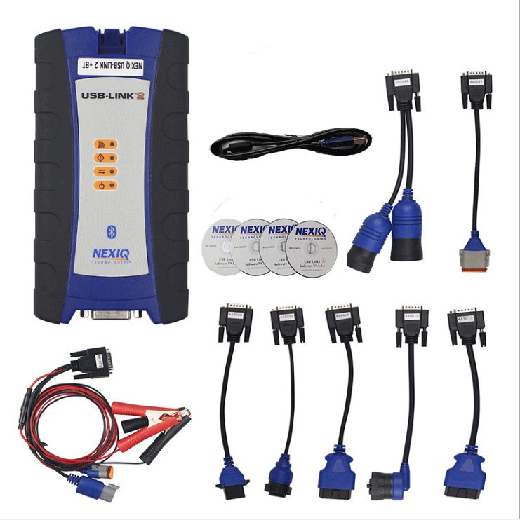 NEXIQ USB Link2 125032蓝牙重型柴油卡车扫描仪柴油发动机诊断仪