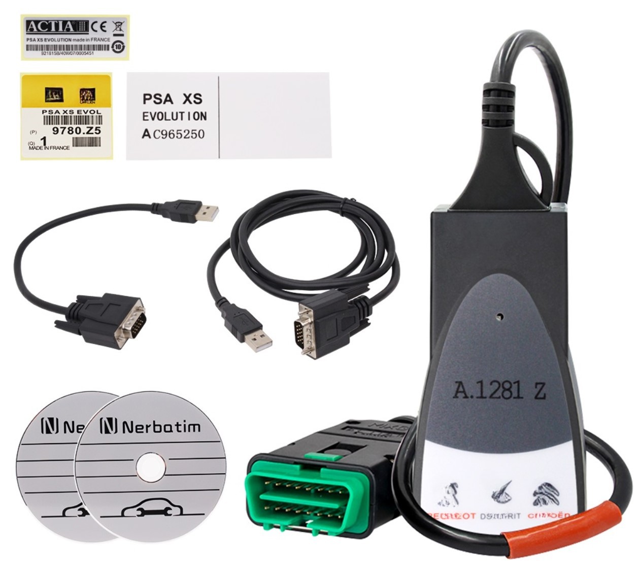 PP2000 LEXIA3 DIAGBOX Citroen/Peugeot V7.83 标志雪铁龙检测仪