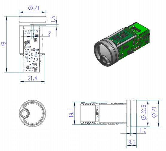 STA012X rangfinder module