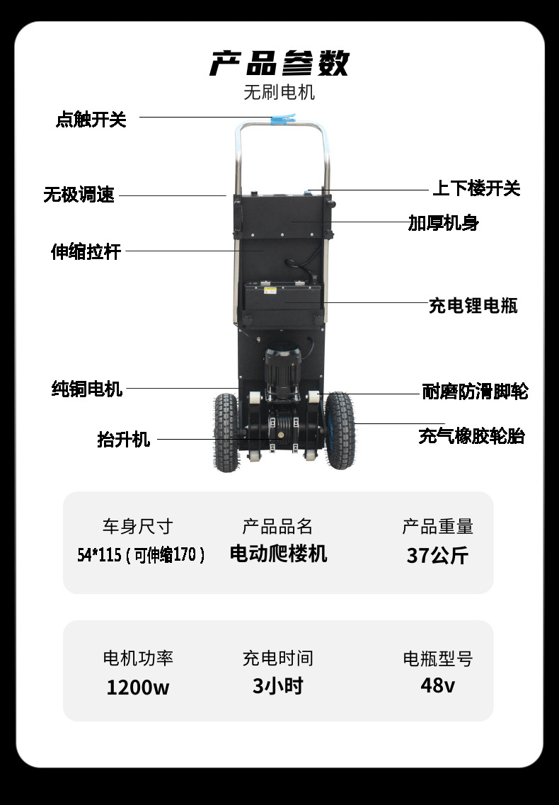 简约黑色机械设备电钻机宝贝详情页_3@凡科快图_看图王
