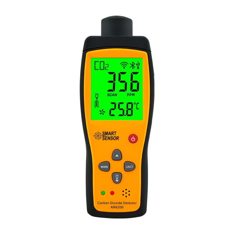 手持式气体泄漏浓度仪 便捷式二氧化碳仪CO2检测仪希玛AR8200