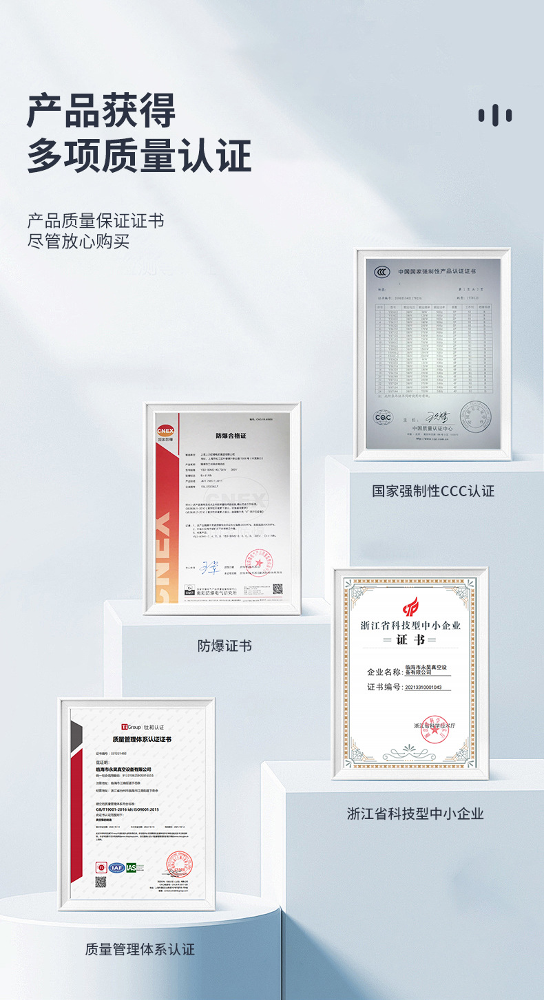 2XZF系列防爆旋片式真空泵_15