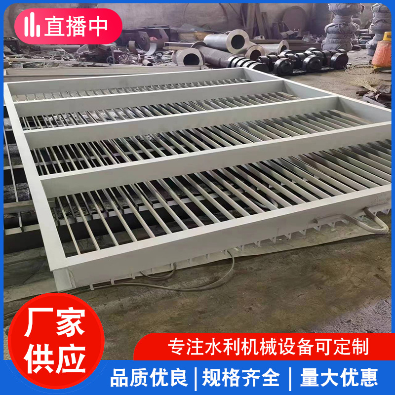 厂家供应平面型不锈钢拦污栅污水处理设备清污机 水电站拦污设备