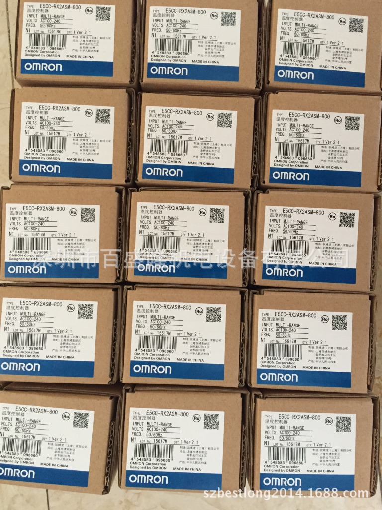 欧姆龙OMRON原装全新 温控器E5CC-QX3ASM-001 002