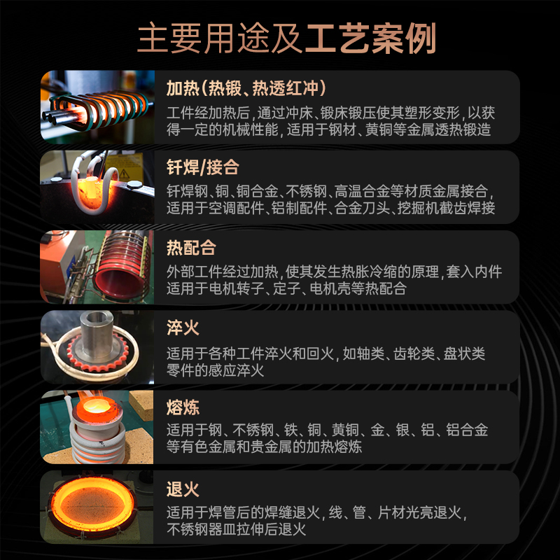 ll高频感应加热机热装配热拆锻造热处理设备熔炼退火高频淬火焊接