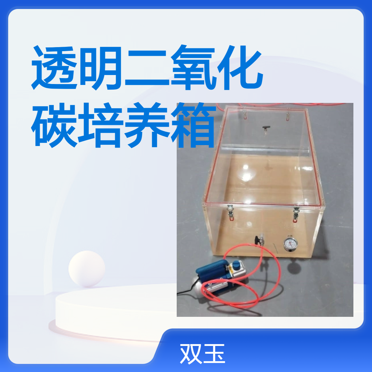 透明二氧化碳培养箱设计加工 定做产品透明二氧化碳培养箱