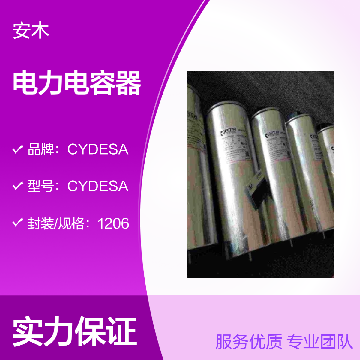 西班牙RTR电力电容器(35KVAR 440V 50HZ)