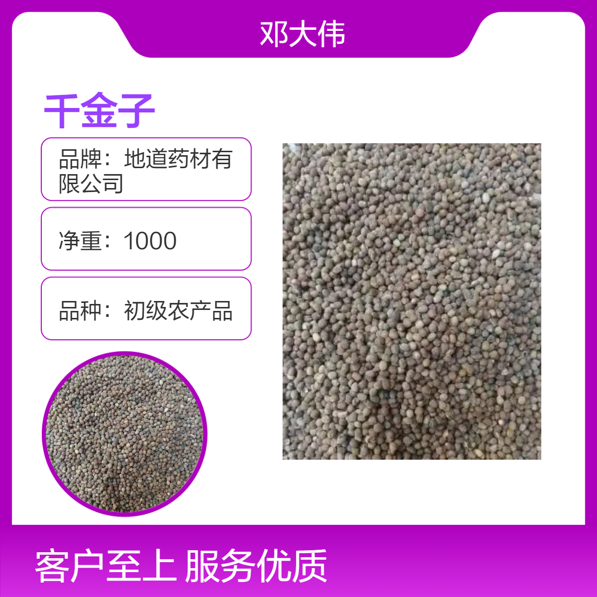 中药材千金子厂家直供 货源充足 质量保证 一件代发