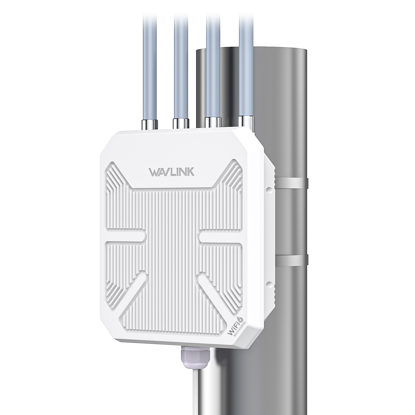 WiFi 6 AX3000 双频远距离AP信号覆盖 IP67防水 中继器 放大器