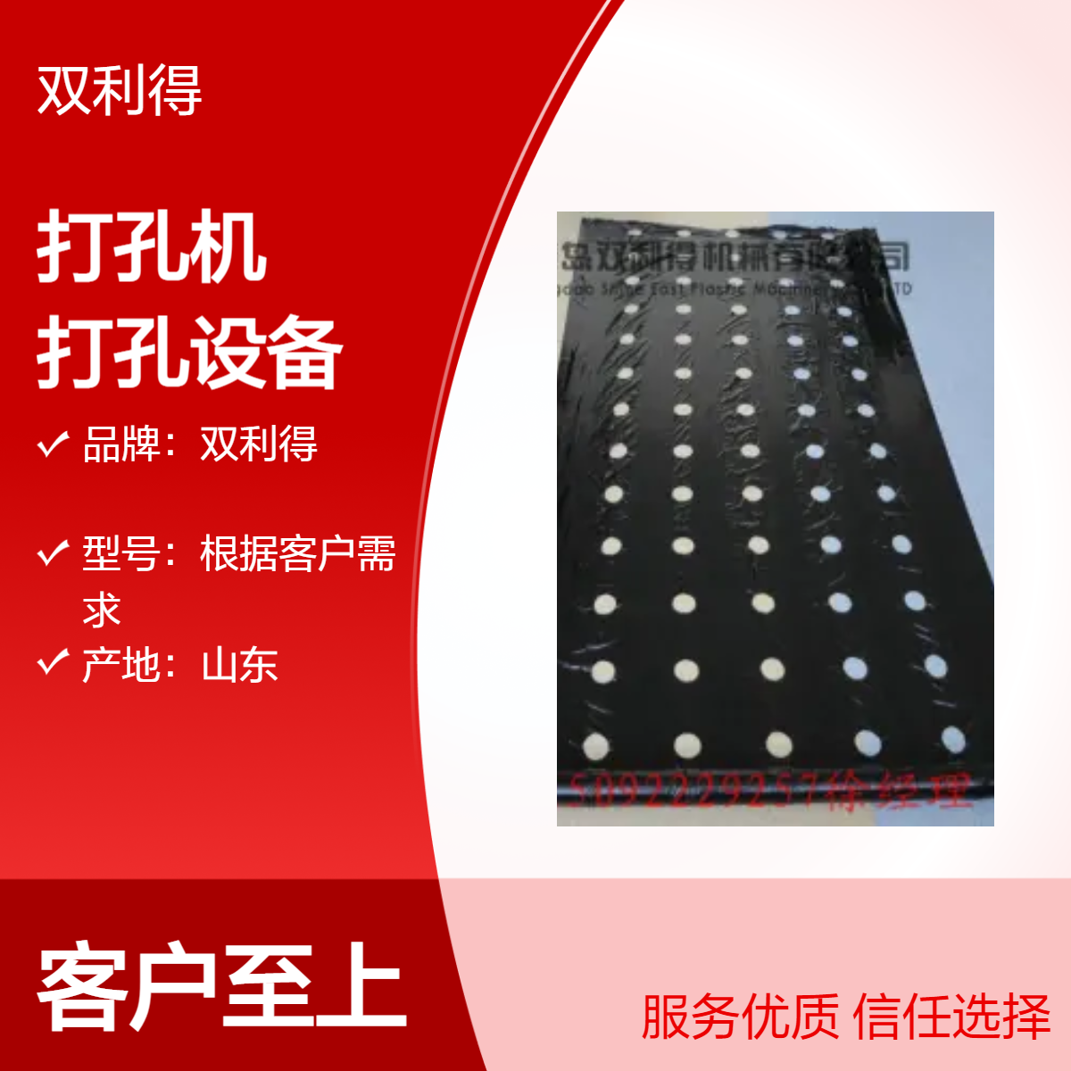双利得单螺杆塑编打孔机 塑料薄膜地膜打孔设备生产线