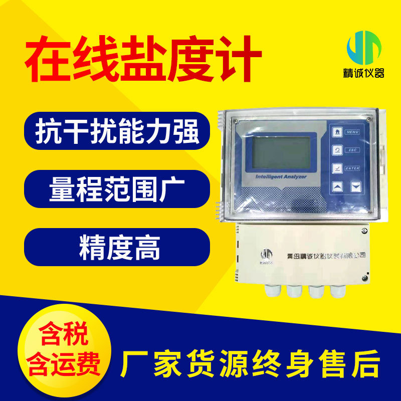 在线盐度计 智能盐度仪 水质盐度电导率监测仪 固定式盐度分析仪