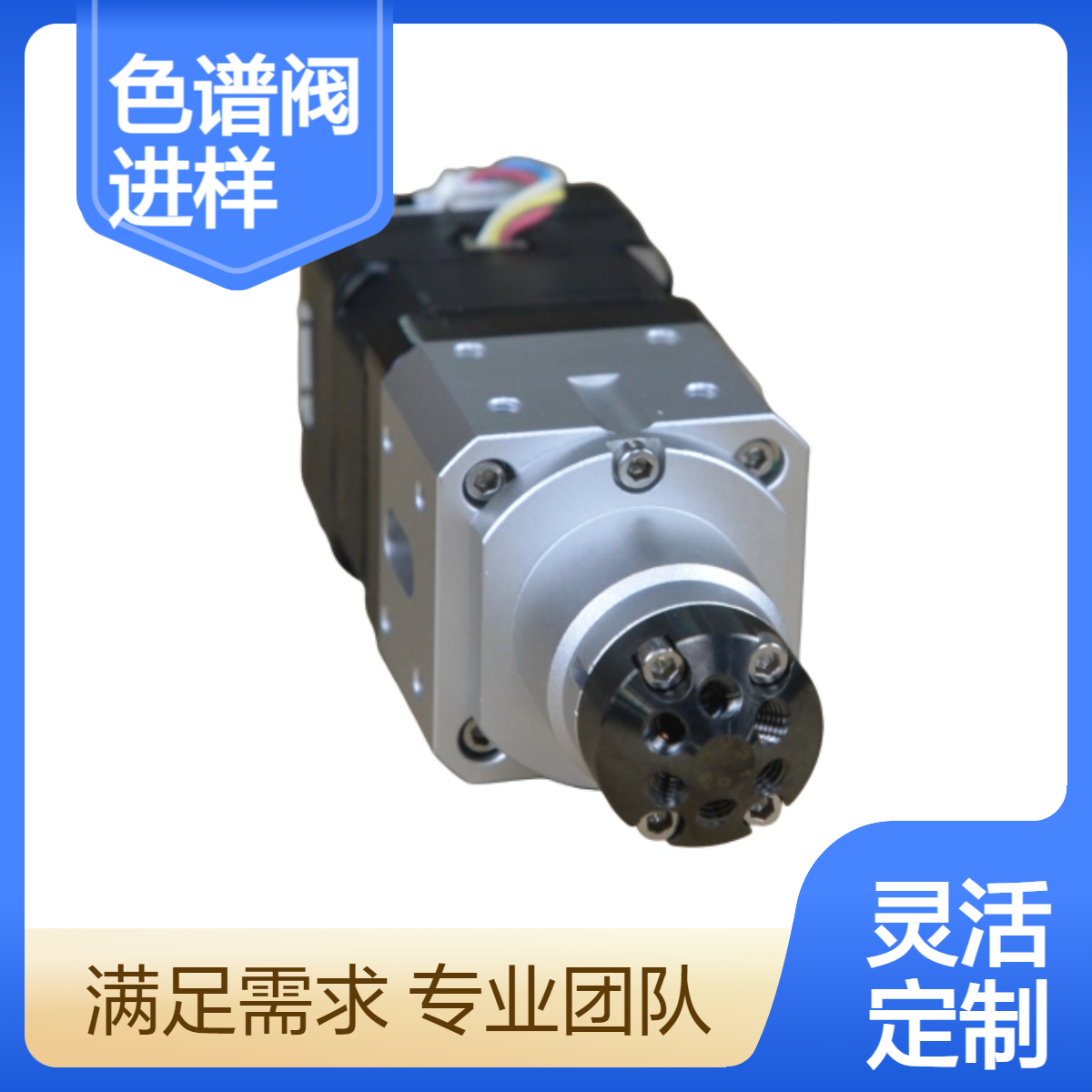 翔悦环宇 液相色谱阀 316L电控高压六通进样阀-分析型 切换阀