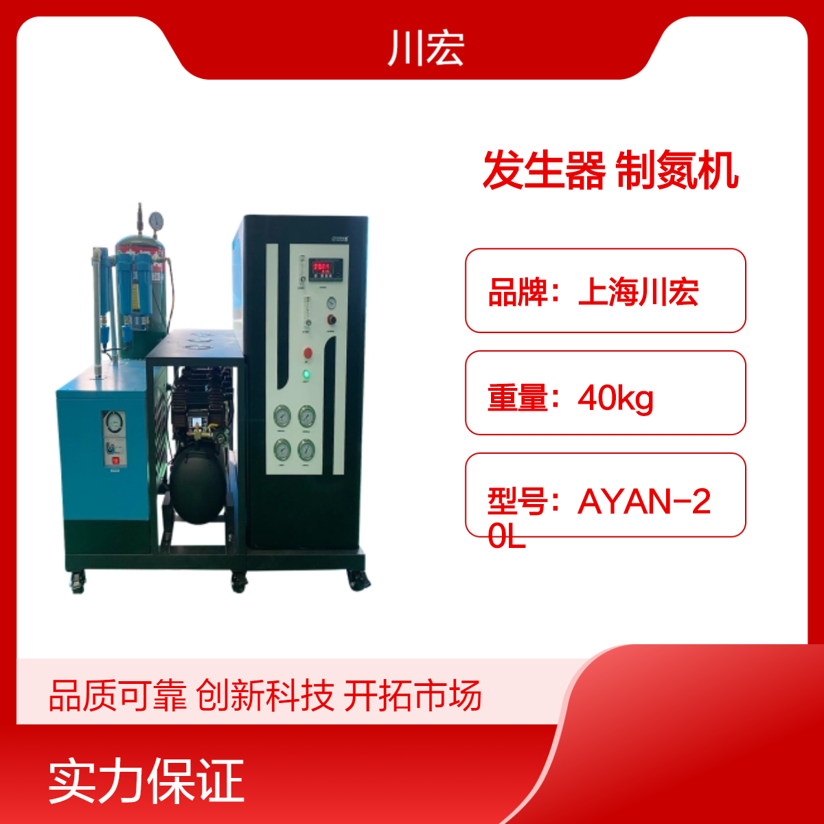 大流量高纯度变压吸附氮气发生器PSA制氮机 AYAN-10LB