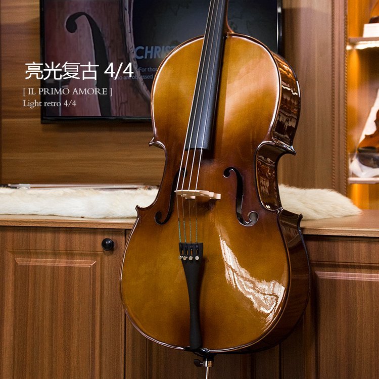 CHRISTINA大提琴儿童初学者级手工演奏级学生成人实木入门C04